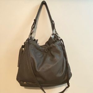 ABRO Leather Hobo Bag